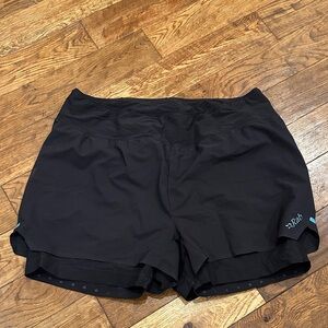 RAB lined running shorts